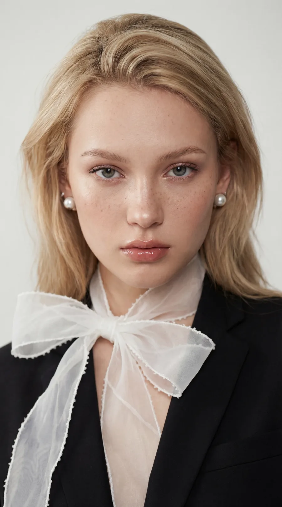 AI model styled for advertising visuals